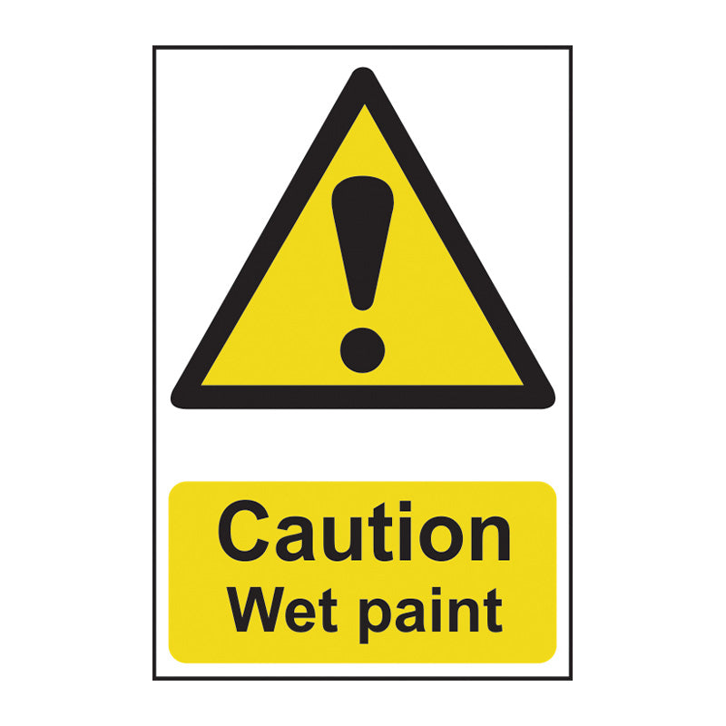 Caution Wet Paint