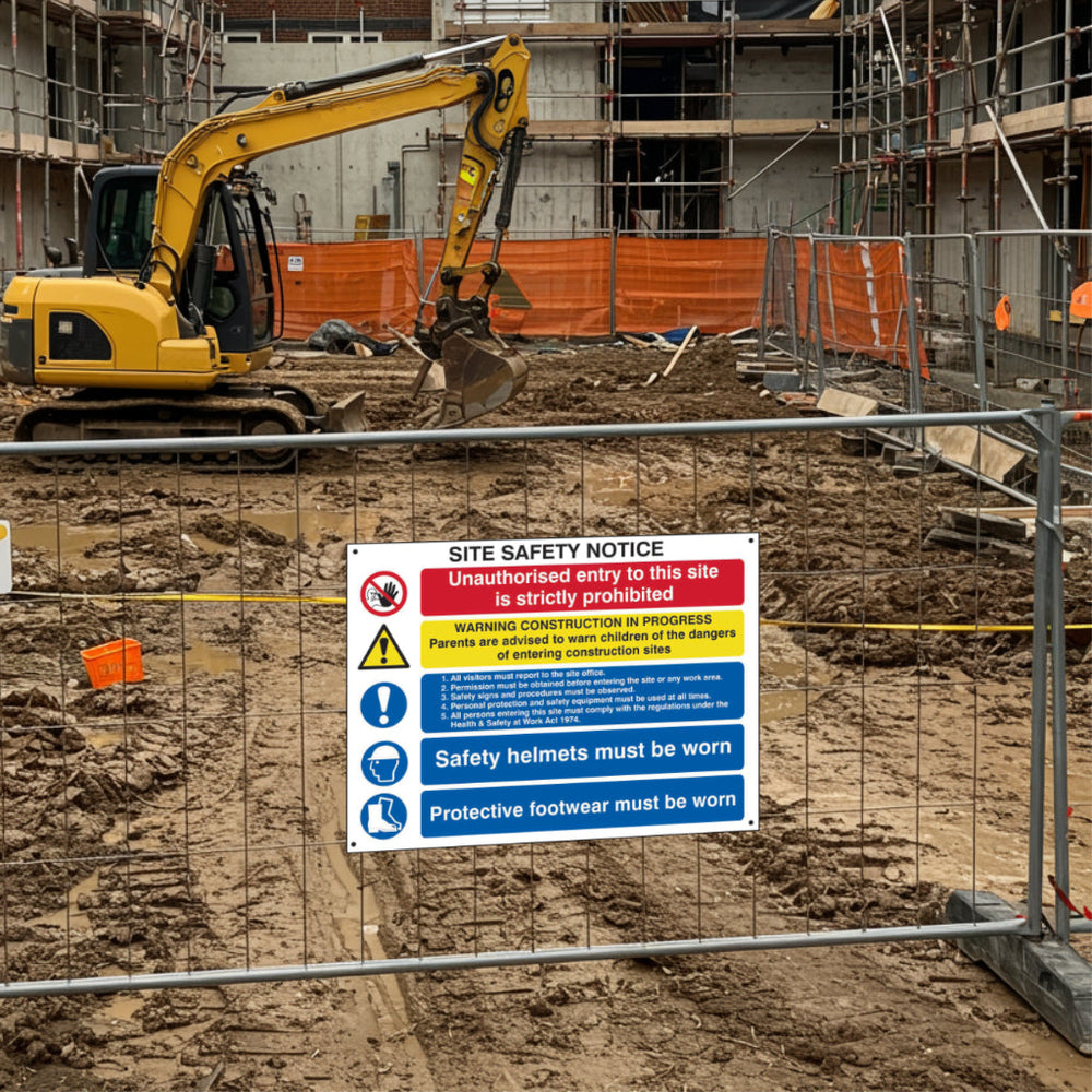 How to create safer construction sites with signage – Spectrum Industrial