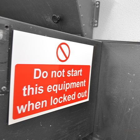 Lockout Signs