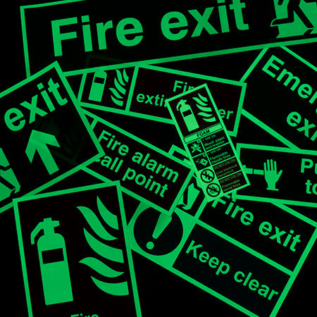 Photoluminescent Signs