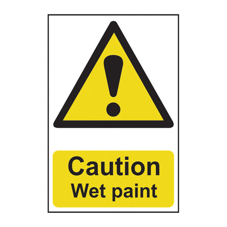 Caution Wet Paint