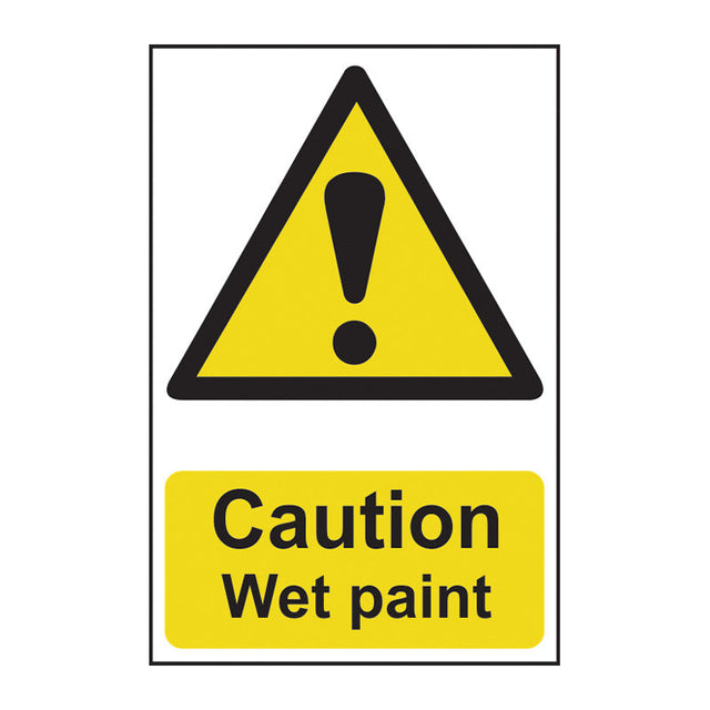 Caution Wet Paint
