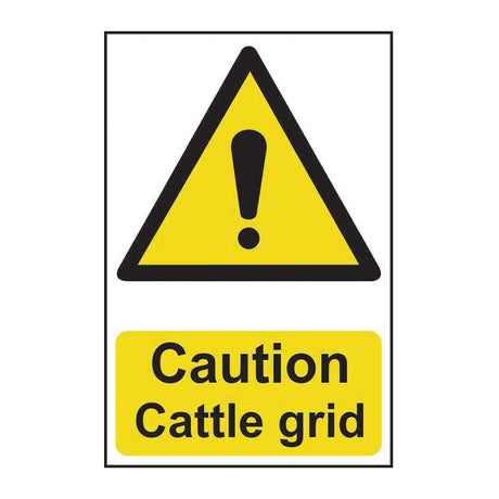 Caution Cattle Grid
