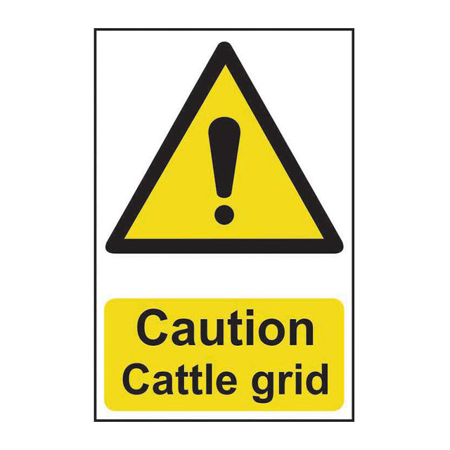 Caution Cattle Grid