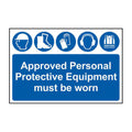 Approved Personal Protective Equipment Must Be Worn